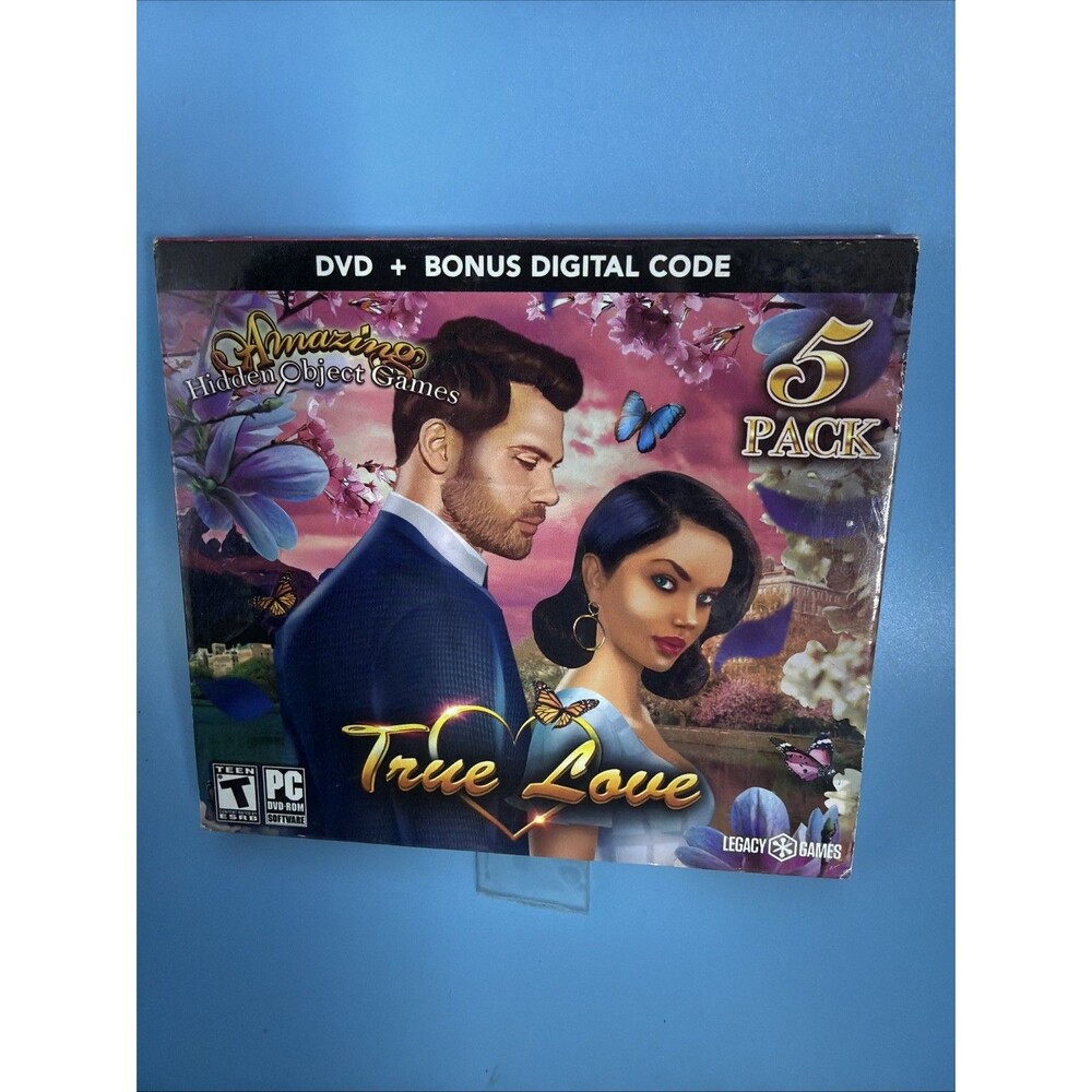 PC DVD Game - Amazing Hidden Objects Games - True Love - 5 Pack - NEW & SEALED